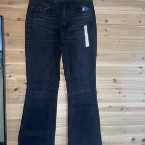 Black Universal Thread Flare Jeans